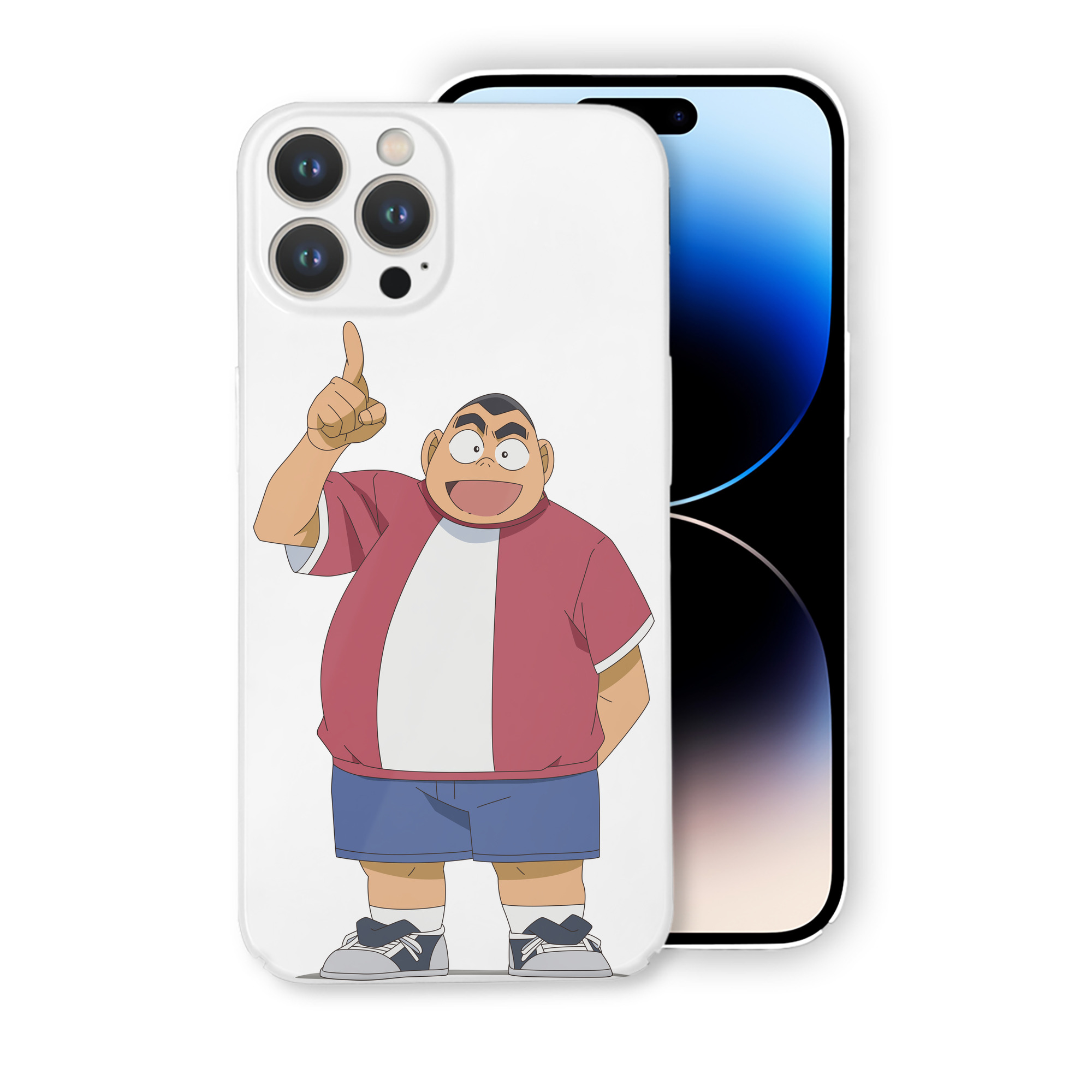 （画像用） 名探偵コナン 小嶋 元太 こじま げんた Detective Conan Kojima Genta 【iPhone 14シリーズ対応】ハードケース